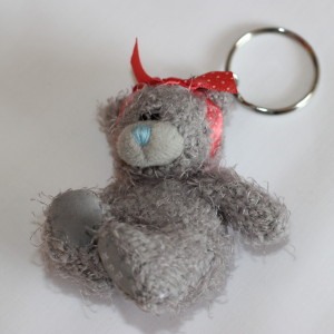 Can you guess what is the significance of this little teddy bear key-ring?